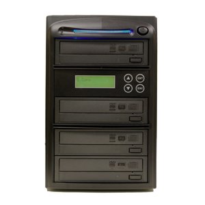 CD Duplicator 52x Multi CD Plextor Burner 4 Drive + HDD by 
