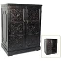 Old English Entertainment Center (Espresso) (Ext. 42"Hx32"Wx22"D Int. 28.75"Hx25"Wx19.5"D)