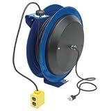 Cord Reels: Power Cord Spring Rewindreel (170-PC13-5012-B) Category: Cord Reels