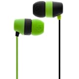 Skullcandy Riot In-Ear Headphone Buds - Green/Black