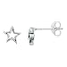 Handcrafted Celtic- Earrings Star Stud Tiny Sterling Silver 6.5mm