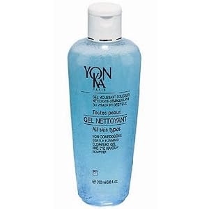 Yonka Gel Nettoyant Non-Comedogenic Gentle Foaming Cleansing Gel and Eye Makeup Remover 200ml/6.6oz