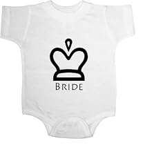 Bride Queen Marriage Wedding Baby Ultrasoft Onesie