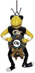 GA Tech - Mascot Wreath Ornament