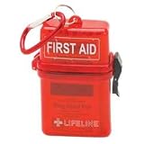 Lifeline 29-Piece Waterproof First Aid Kit (Red)