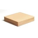 Pizzacraft PC0103 7.5" Square Cordierite Mini Baking/Pizza Stones, Set of 4