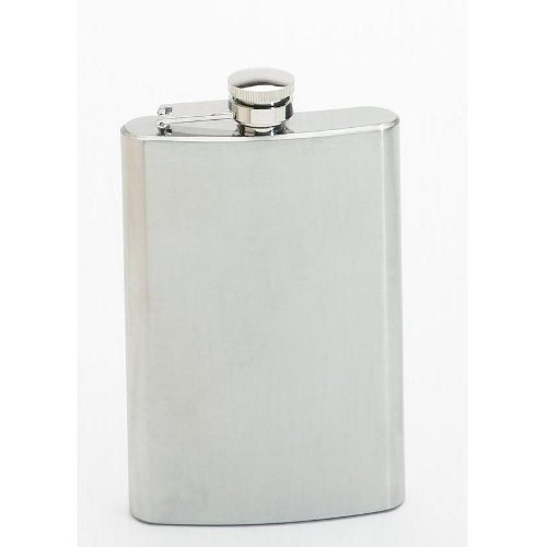 Cover image : Visol Stainless Steel Satin Finish Flask (8oz)