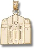 Central Michigan Univ Warriner Tower 5/8 Charm/Pendant -14K/10K, Stainless Steel or Gold Plated