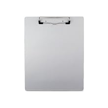 Saunders Recycled Aluminum Clipboard with Low Profile Clip, Letter Size, 8.5 x 12-Inches (21517)