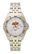 Oklahoma State Cowboys Mens All Star Sterling Silver Bracelet Watch