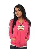 Paul Frank The Hey Julius Z/U Hoody in Hot Pink,Sweatshirts for Women