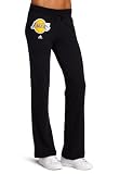 NBA Women's Los Angeles Lakers Off Balance Stretch Fleece Pant (Black, Small)