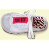 Child Safety Shoe ID Tag - Pink