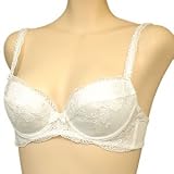 Orlfa $88 White Exquisite EMB Bra #1022 sz 34B 38A