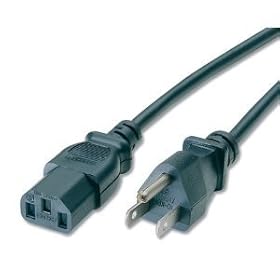 Buy 15ft LCD TV Power Cord - IEC C13 Fits Most Major Brands now!