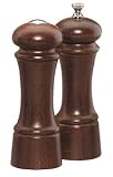 6 - 15cm Elegance - Walnut Pepper Mill/Salt Shaker Set