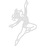 Iron On Hot Fix Gymnast / Dancer