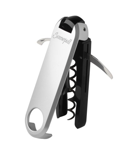 Screwpull Compact Corkscrew, Black