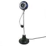 Blue USB Webcam on Flexible Neck w/ Mic