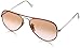 Ray-Ban Mens Aviator Full Color Sunglasses (RB3025JM 55) Metal