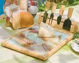 Kitchen & Housewares : Wooden Cheese Board Set