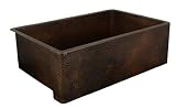 World Imports Belle Foret F1KIT Apron Front Kitchen Sink, Oil Rubbed Bronze