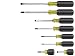 Klein 85078 8 Piece Screwdriver Set with Cushion Grip Assortment