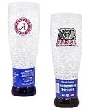 Alabama Crimson Tide Crystal Pilsner Glass