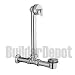 Iron Works Exposed Bath Drain, Polished Nickel