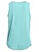 LE3NO Womens Draped V Neck Sleeveless Top with Stretch