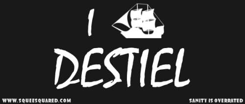 I Ship Destiel Supernatural Bumper Sticker