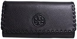 Tory Burch Marion Envelope Continental Wallet in Black