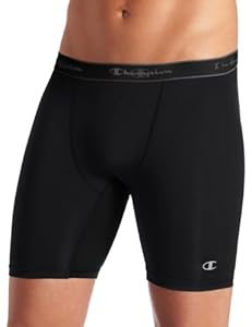 Champion Men's Compression Short, Black, Large
