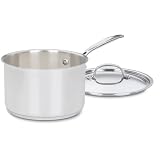 Cuisinart Chef's Classic Stainless 4-Quart Saucepan with Cover