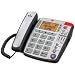 GE 29579BE1 Amplified Corded Phone for Moderate-Severe Hearing Loss with Large Buttons & Caller ID