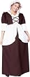 Plus Size Colonial Lady Costume