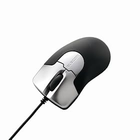 ELECOM USB���[�U�[�}�E�X BLACK GRAST(�X�^���_�[�h�T�C�Y) M-FGULBK1