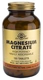 Solgar Magnesium Citrate Tablets 120 Tablets