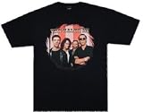 VAN HALEN - Red Stripe - Black T-shirt