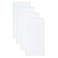 Casual Solid Napkins 4-pk. - White