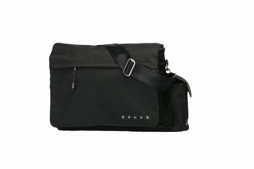 Ju Ju Be Messenger Bag Black/Silver