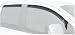 Putco 580024 Element Tinted Window Visor - Set of 4