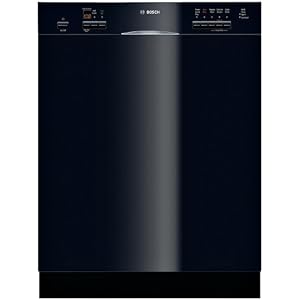 Bosch : SHE55P06UC 24in Evolution 500 Series Full Console Dishwasher - Black by Bosch