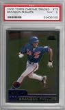 2000 Brandon Phillips Topps Chrome Traded Baseball MLB Rookie Cards - Professionally Graded a PSA 9 (Cincinnatti Reds)