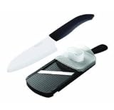 Kyocera 5.5" Santoku Knife and Adjustable Mandolin Slicer