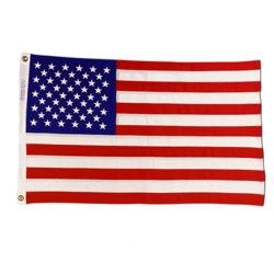 American Flag Greeting Card by Arkansas Flag and Banner