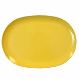 Calypso Basics, 94201, Melmaine Oval Tray, Lemon