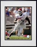 Adrian Peterson "University of Oklahoma Sooners 2005 Action" Double Matted 8" x 10" Photograph In Black Anodized Aluminum Frame