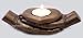 HEALING HANDS Light of Friendship - T-light Candle Holder - Bronze Colour Finish