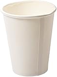 Genuine Joe GJO19047PK Polyurethane-Lined Single-Wall Disposable Hot Cup, 12-Ounce Capacity, White (Pack of 50)